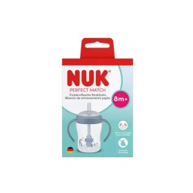 Preview 2 of Nuk Perfect Match Penguin Εκπαιδευτικό Μπιμπερό με Καλαμάκι Σιλικόνης 8m+ 150ml